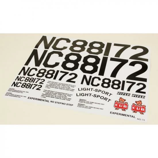 Seagull Piper Cub 88ins (120) (SEA-74) 11 Seagull Piper Cub 88ins (120) (SEA-74) - Image 11