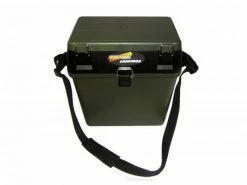 Overlander Green Carribox Compact Seat & Plastic Carry Case