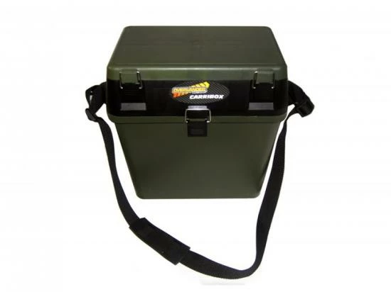 Overlander Green Carribox Compact Seat & Plastic Carry Case 1 Overlander Green Carribox Compact Seat & Plastic Carry Case