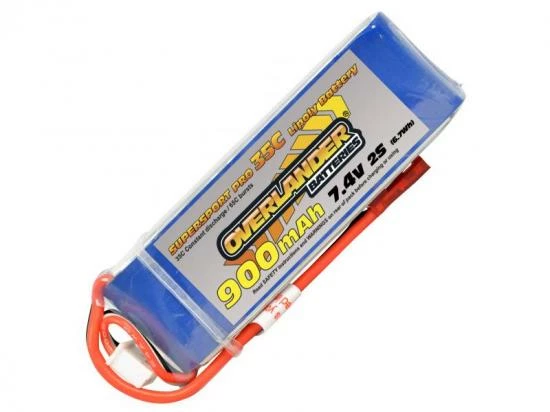 Overlander Supersport 860mAh 2S 35C LiPo 1 Overlander Supersport 860mAh 2S 35C LiPo