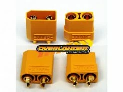 Overlander XT90 Precision Profile Connector 90A Plus - 5 Pairs