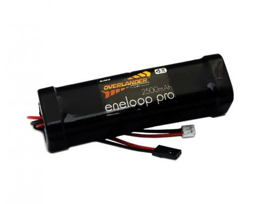 Overlander Eneloop Pro 2500mAh AA 9.6v Square Transmitter Battery Pack 1 Overlander Eneloop Pro 2500mAh AA 9.6v Square Transmitter Battery Pack