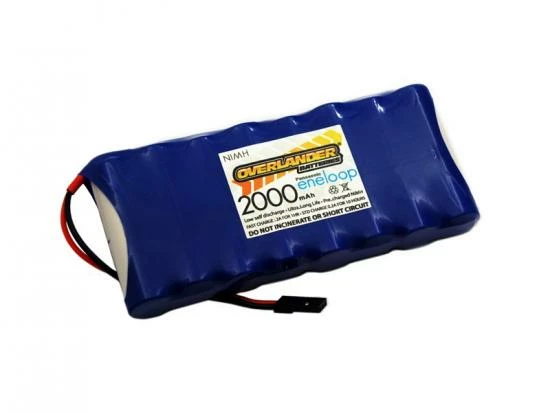 Overlander Panasonic Eneloop 2000mAh AA 9.6v Transmitter TX Flat 1 Overlander Panasonic Eneloop 2000mAh AA 9.6v Transmitter TX Flat