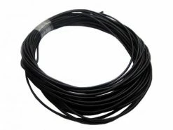 Overlander 4mm Soft Silicone Multi Strand Wire 12AWG Black - 25m Roll