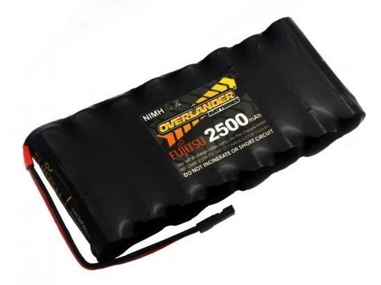 Overlander Fujitsu Black Rechargeable 2500mAh AA 9.6v Flat TX Transmitter Battery 1 Overlander Fujitsu Black Rechargeable 2500mAh AA 9.6v Flat TX Transmitter Battery