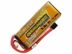 1800mAh 2S 7.4v 25C Lipo Battery - Overlander Sport