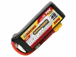 Overlander 1600mAh 4S 14.8v 70C FPV Lipo Battery With XT60 Connector - High Discharge
