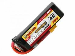 Overlander 1800mAh 4S 14.8v 80C FPV Lipo Battery With XT60 Connector - High Discharge