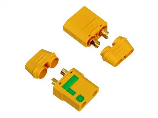 Overlander XT90 Anti-Spark Connectors - 5 Pairs (5 Male + 5 Female) 1 Overlander XT90 Anti-Spark Connectors - 5 Pairs (5 Male + 5 Female)