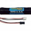 Overlander 1000mAh 6.4V 2S Config 3 Li-Fe PO4 Battery