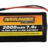 Overlander 2000mAh 7.4V 2S Config 2 Li-Ion Battery
